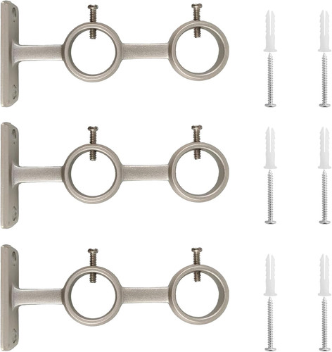 Curtain rod bracket 3pcs - rod,