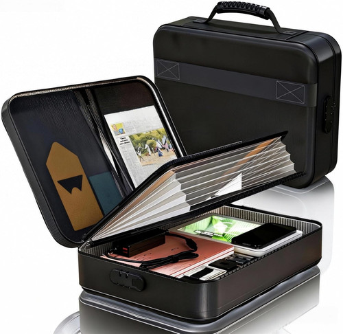Fireproof document box with - fireproof,