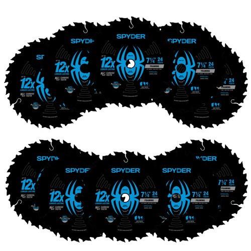 Spyder inch 24 tooth - 7-1/4-inch, 24-tooth