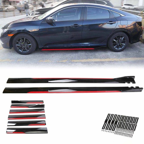 Gloss black side skirts - gloss,