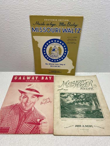 Vintage lot sheet - of, music
