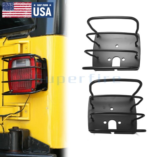 Black steel rear tail - steel, light