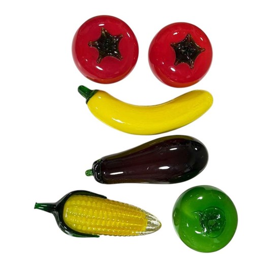 Mid century veggie art - mid, glass