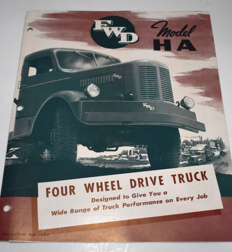 Vintage 1940 fwd - model, ha