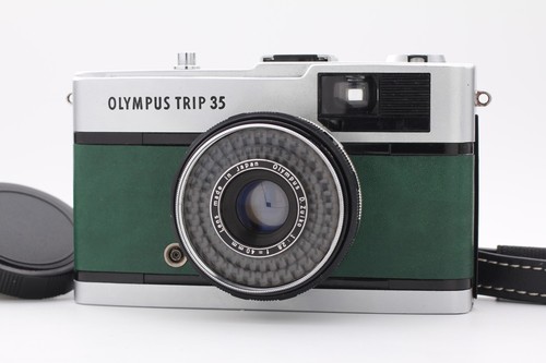 Olympus trip35 vintage green - olympus,