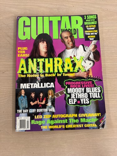 Guitar world july 1993 anthrax - 1993,