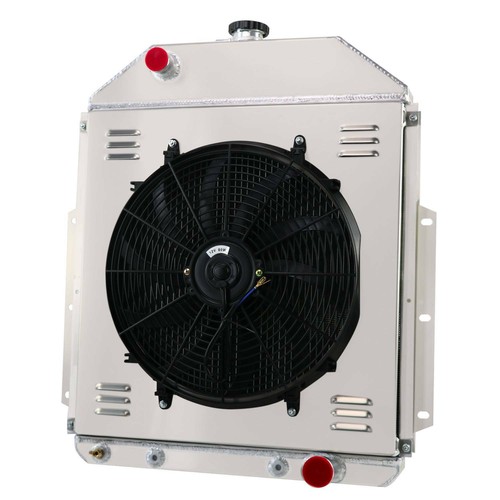 Row radiator shroud fan for - radiator+shroud,