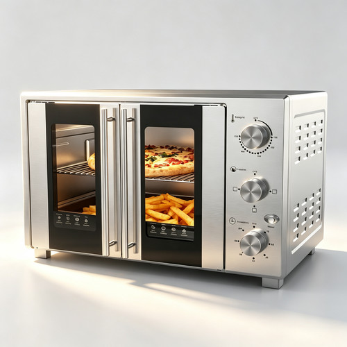 40qt french door toaster - door, oven