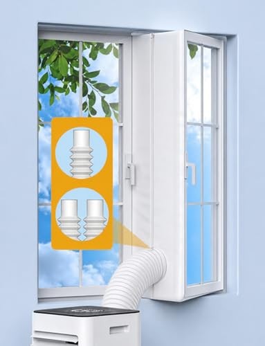Portable window seal - portable, ac