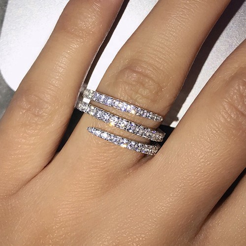 925 silver filled ring women - filled,