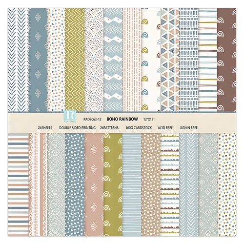 Wlxtree boho scrapbook - boho, paper