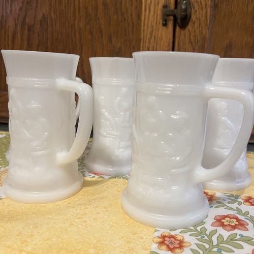 Milk glass steins mugs beer - steins,