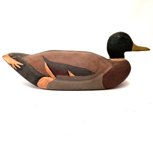 Vintage mallard duck - mallard, decoy