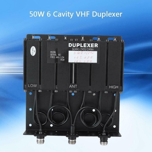 50w vhf cavity duplexer - 50w,