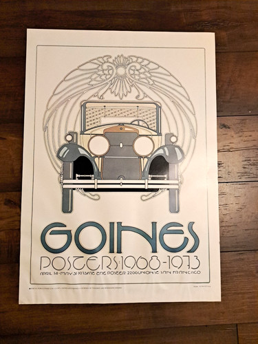 David goines 1977 print - goines,
