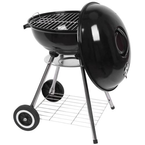 Charcoal grill barrel bbq - charcoal, 18"