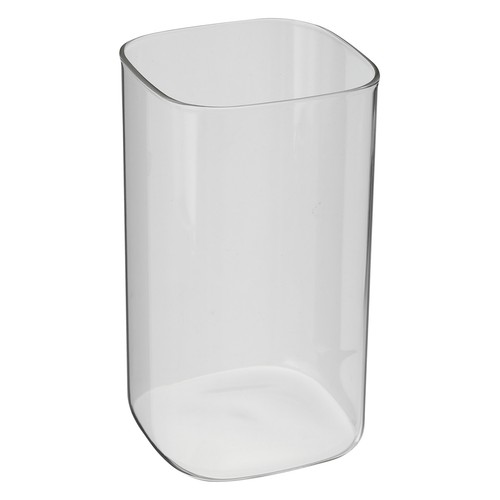 Square glass vases - square, cube