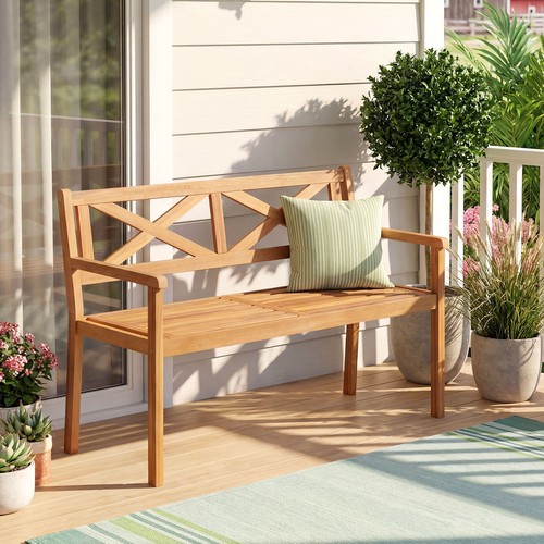 Outdoor loveseat bench - loveseat,