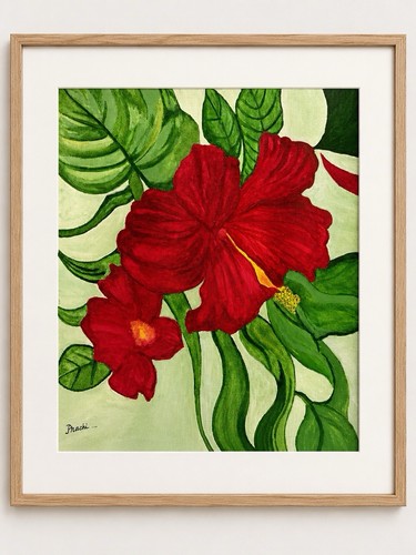 Red reverie contemporary - reverie,
