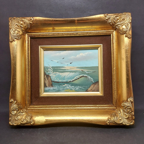 Small oil painting - oil, seascape
