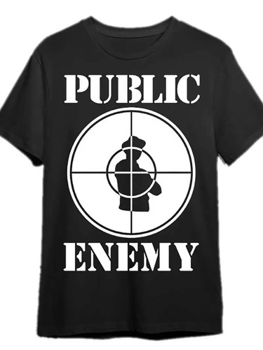 Public enemy logo cotton - logo,