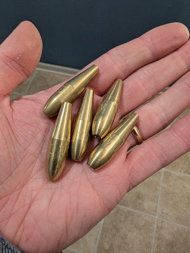 Brass lure body qty - brass,