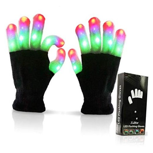 Led light gloves - led,