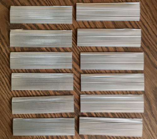 Miniature corrugated aluminum - miniature,