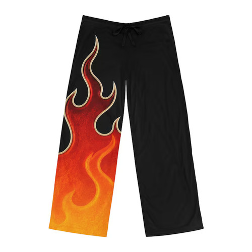 Flame fire wave graphic - graphic, print