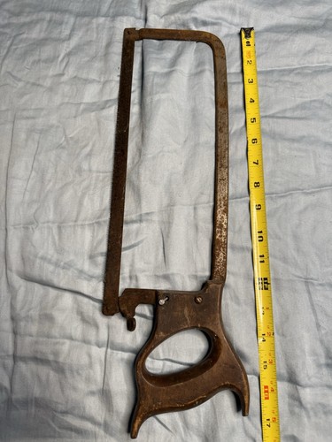 Antique hand meat saw - antique,