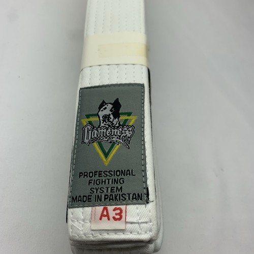 Brazilian jiu jitsu - white, belt