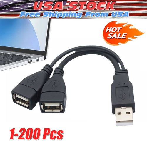 Usb male 2 dual - 2.0, to