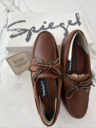 Vtg 90s timberland boat shoes - 90s,