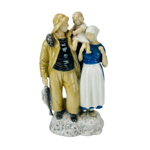 Fisherman family figurine by - fisherman's,