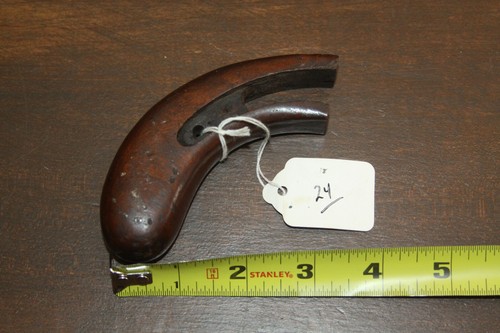 Vintage derringer wood grips - vintage,