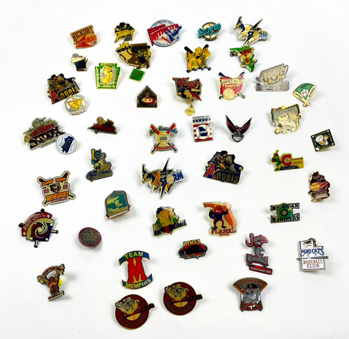 Lot baseball pins - 45,