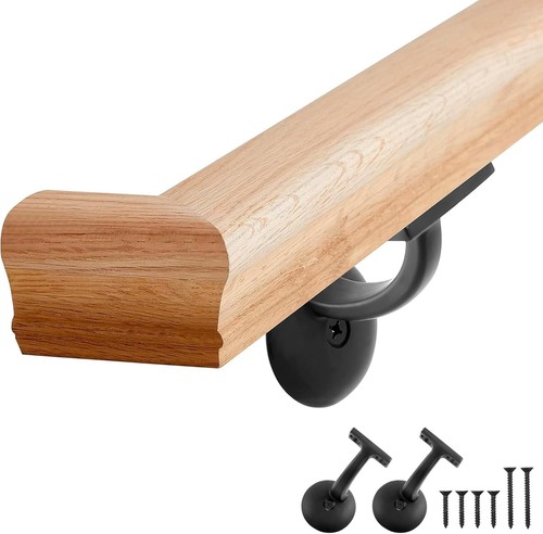 6010 red oak handrail - 5, ft