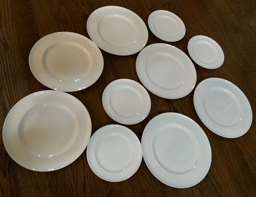Denby bone china - china, white