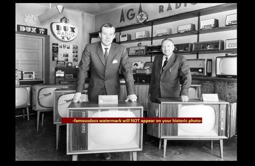 1961 television showroom store - showroom,