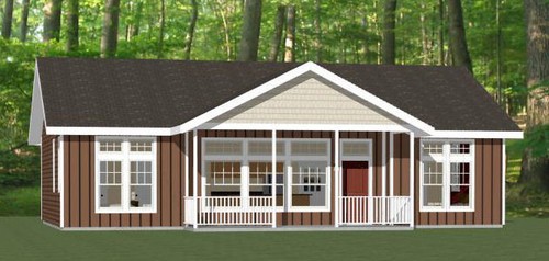 46x30 house 3 bedroom - house,