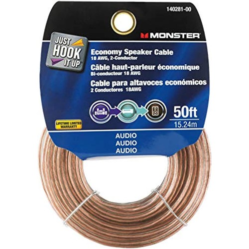Monster cable speaker - speaker, wire