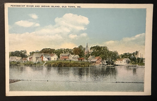 Penobscot river indian - penobscot,