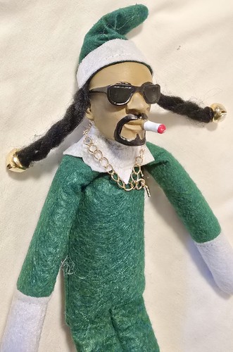 Christmas elf rapper doll - christmas,