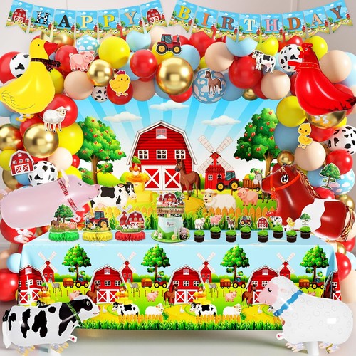 Farm animal theme birthday - animal,