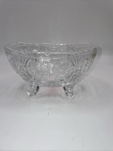 Vintage clear cut glass - cut,