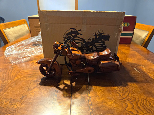 Wooden harley davidson - wooden,