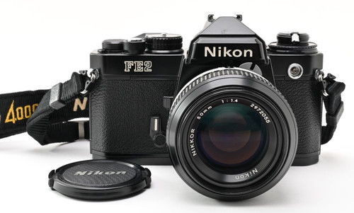 Near mint nikon fe2 black - [near,