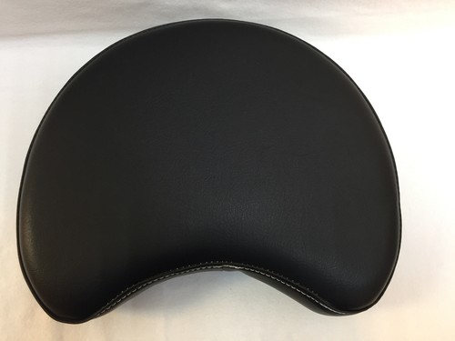 Barstool seat black leather - seat,