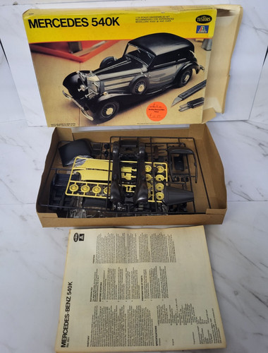 Mercedes 540k testors - mercedes,
