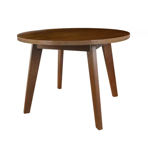 Genuine walnut round - 24, in.